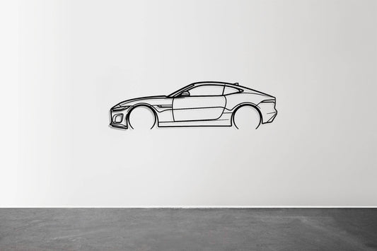 F Type P300 - Metal Wall Art - Metal Art