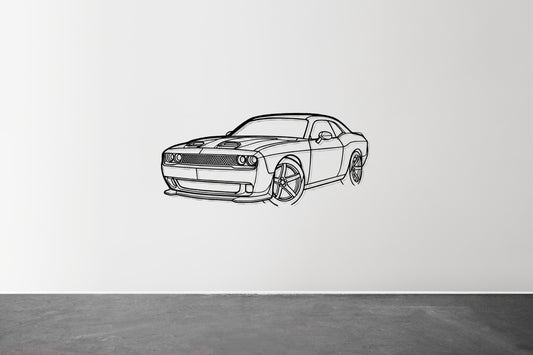 Challenger SRT 2023 - Metal Wall Art