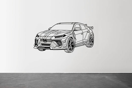 Urus Perspective - Metal Wall Art - Metal Art