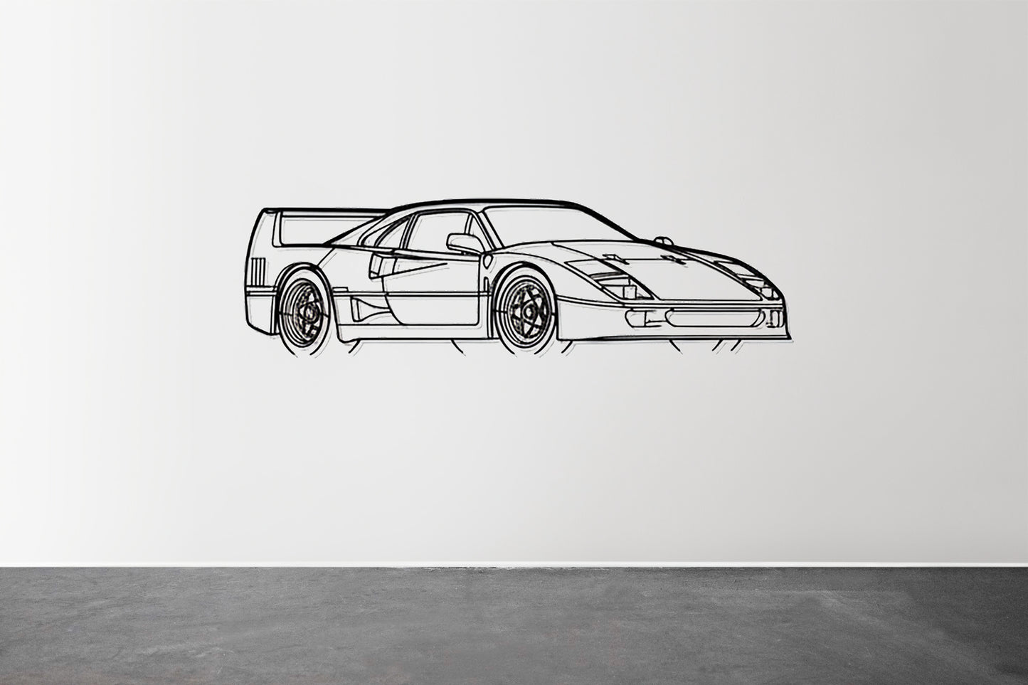 F40 - Metal Wall Art