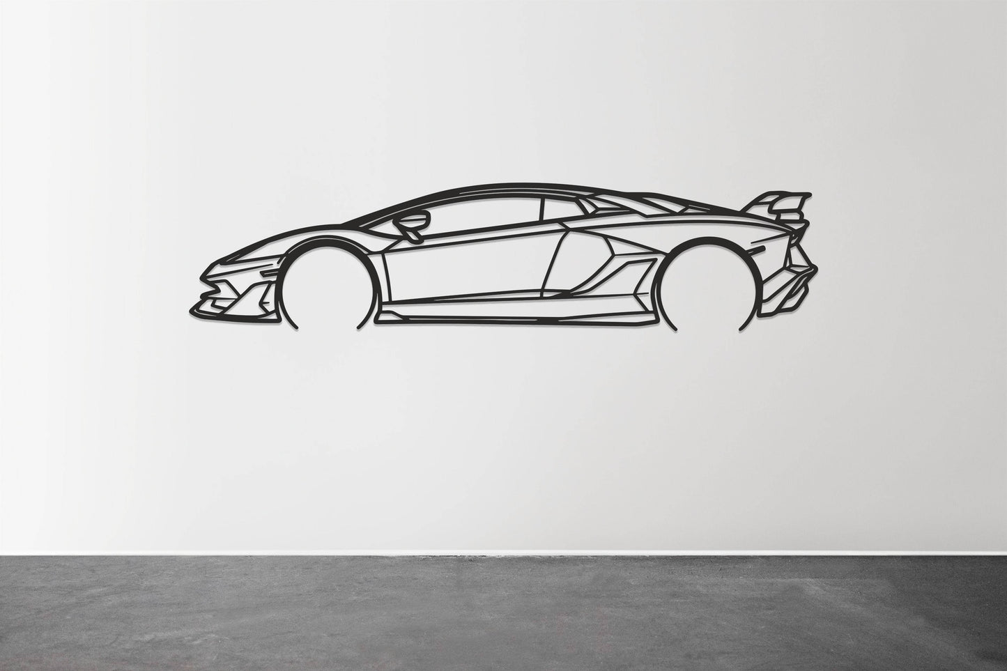 Aventador SVJ - Metal Wall Art - Metal Art