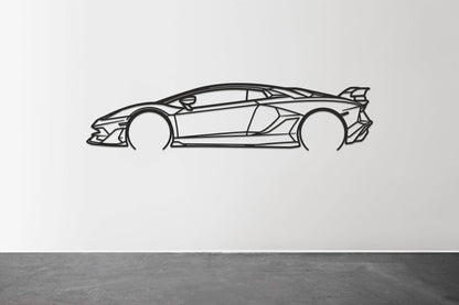 Aventador SVJ - Metal Wall Art - Metal Art