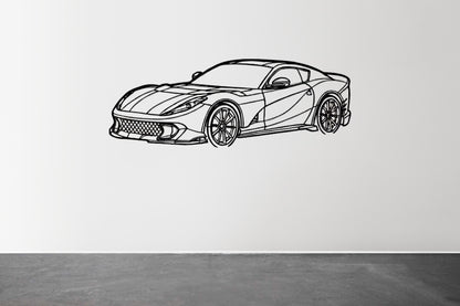 812 Competizione 2023 - Metal Wall Art