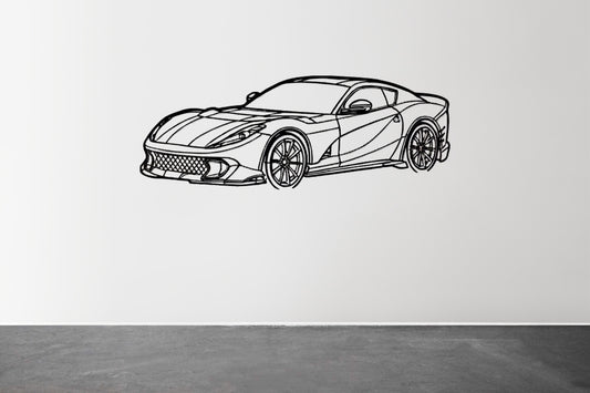 812 Competizione 2023 - Metal Wall Art