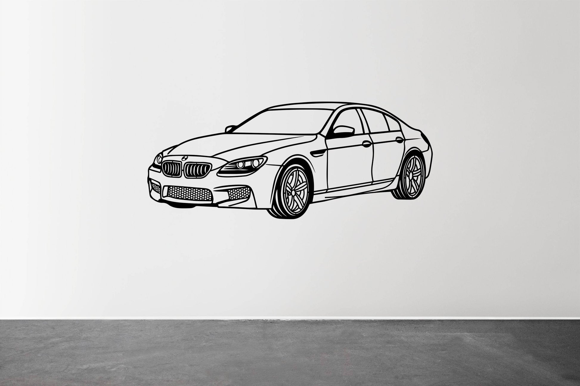 M6 Gran Coupe - Metal Wall Art - Metal Art