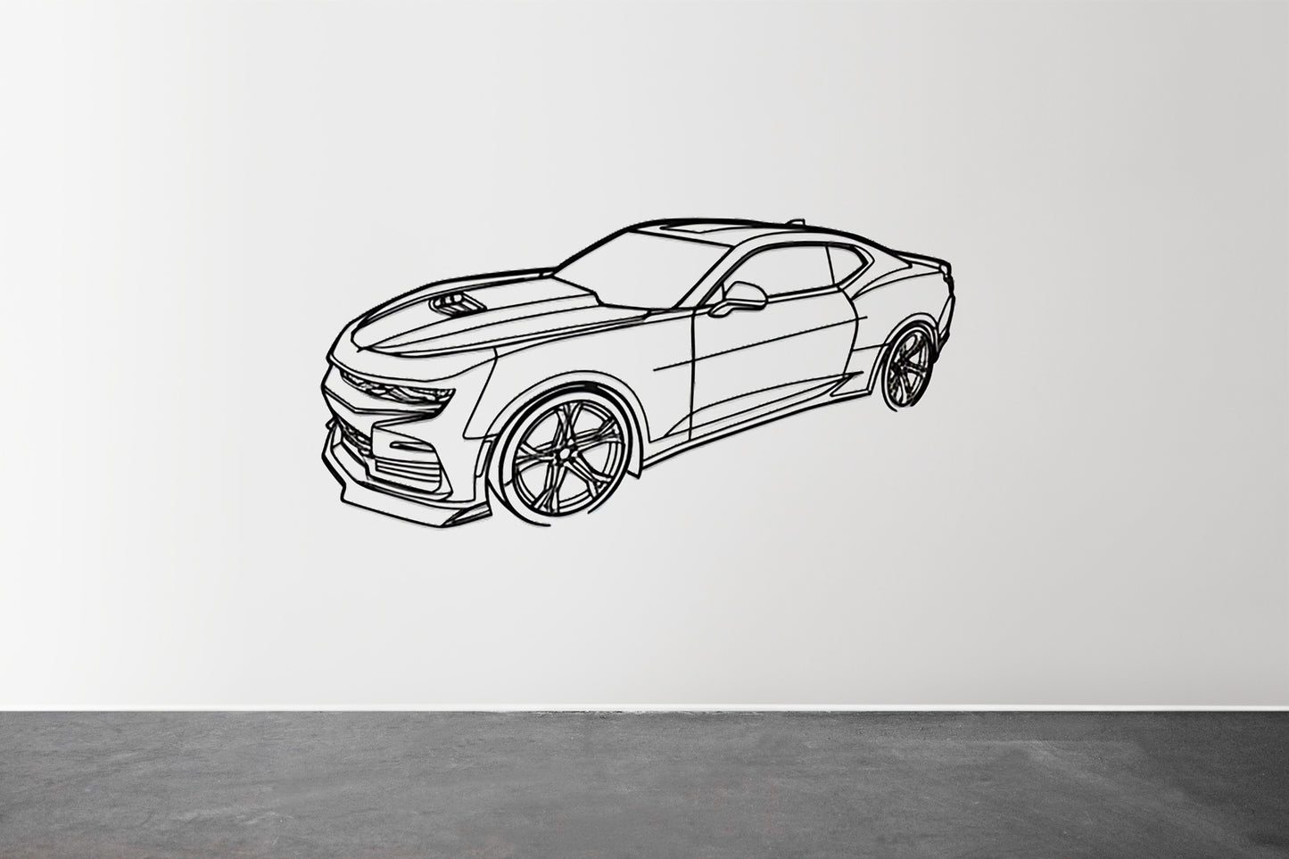 Camaro 1LE 2019 - Metal Wall Art