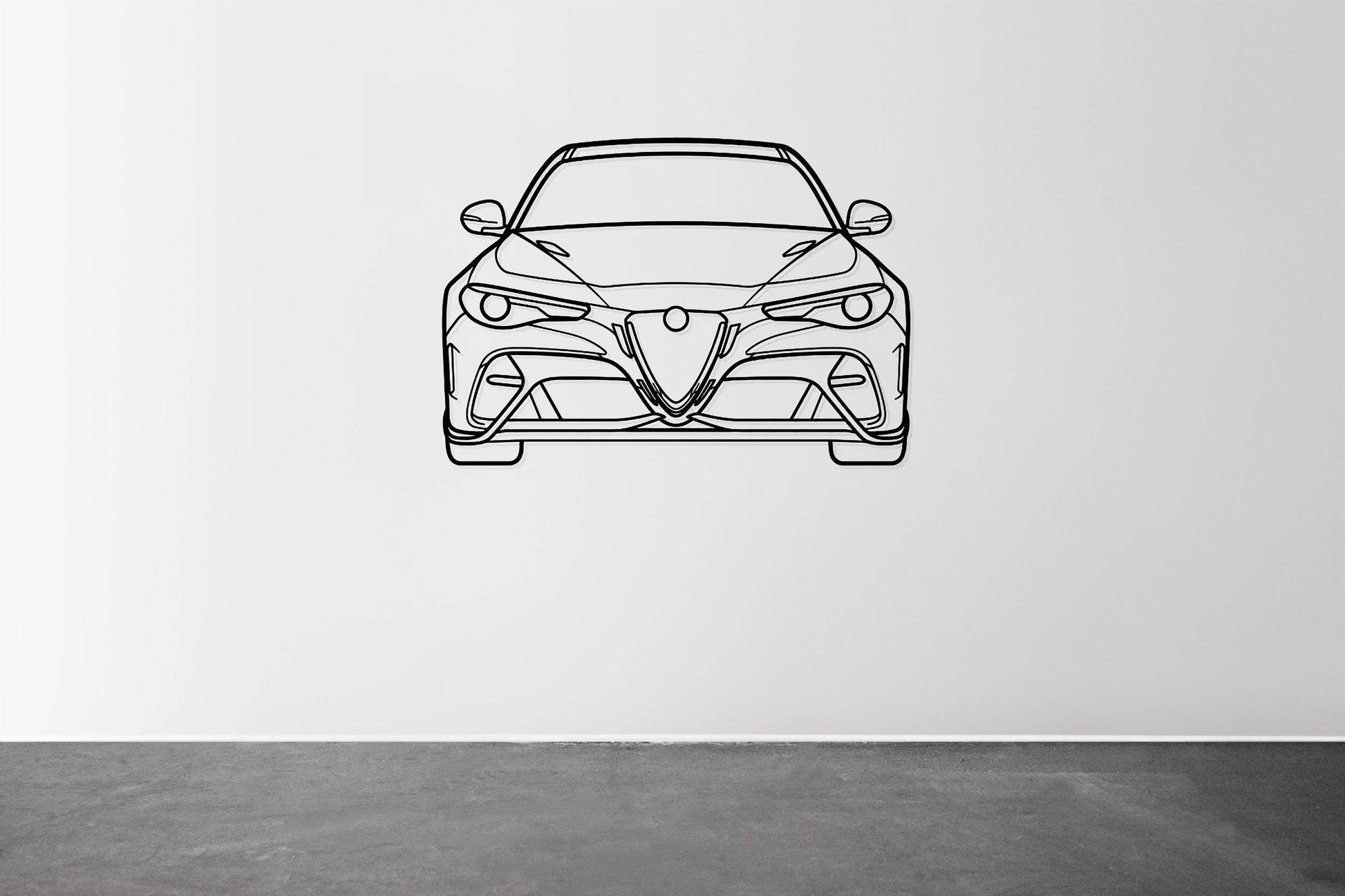 Giulia GTAm - Metal Wall Art - Metal Art