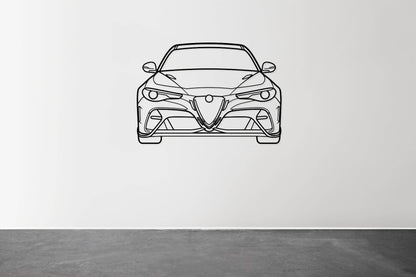 Giulia GTAm - Metal Wall Art - Metal Art