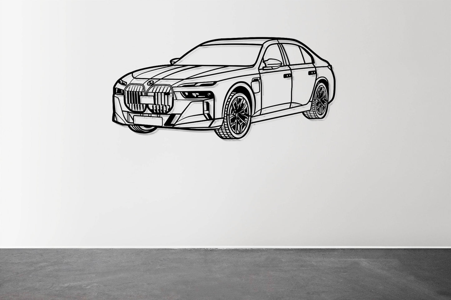 M760 XDrive Limousine - Metal Wall Art - Metal Art