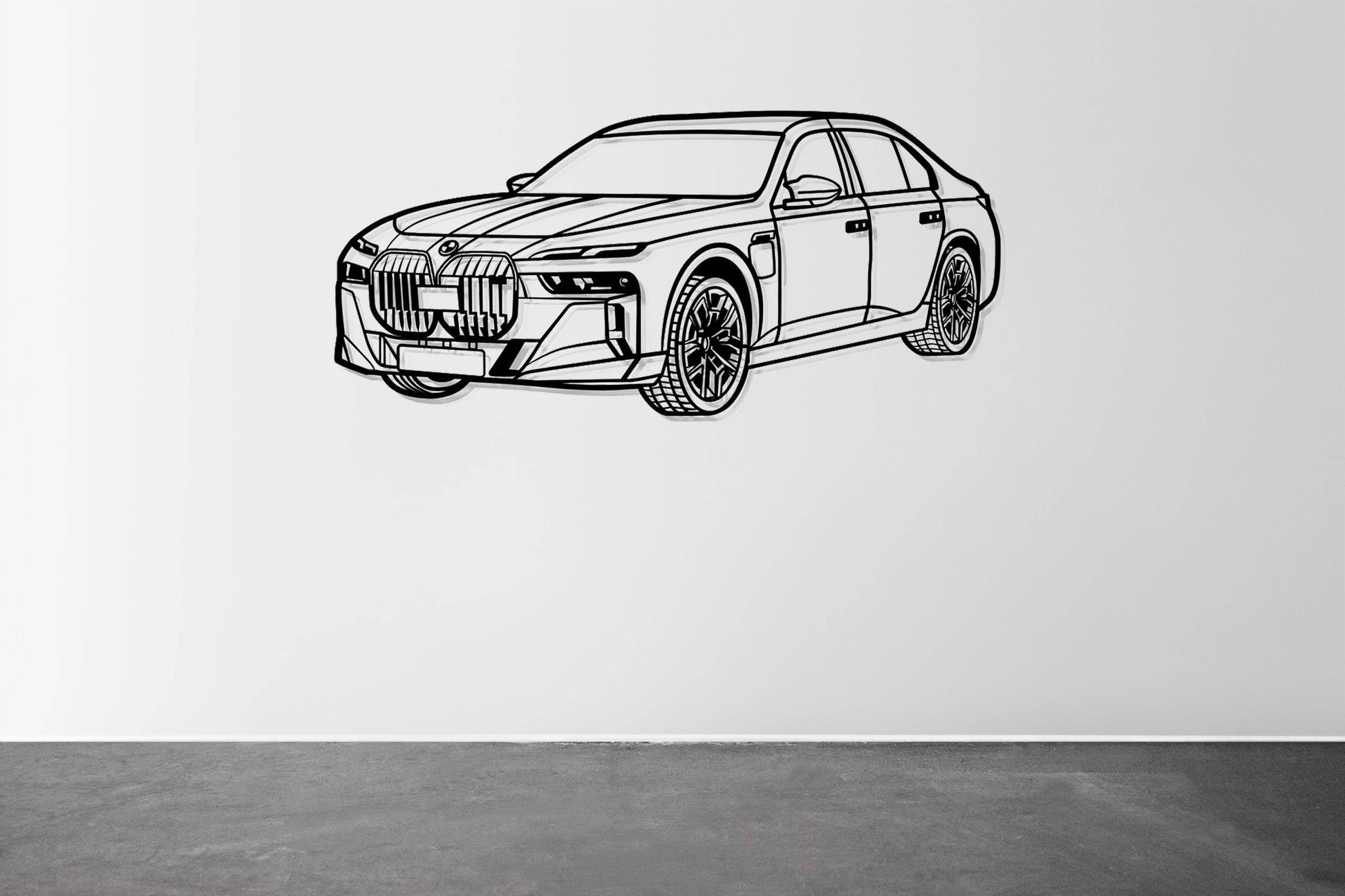 M760 XDrive Limousine - Metal Wall Art - Metal Art
