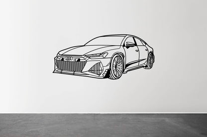 RS7 - Metal Wall Art - Metal Art