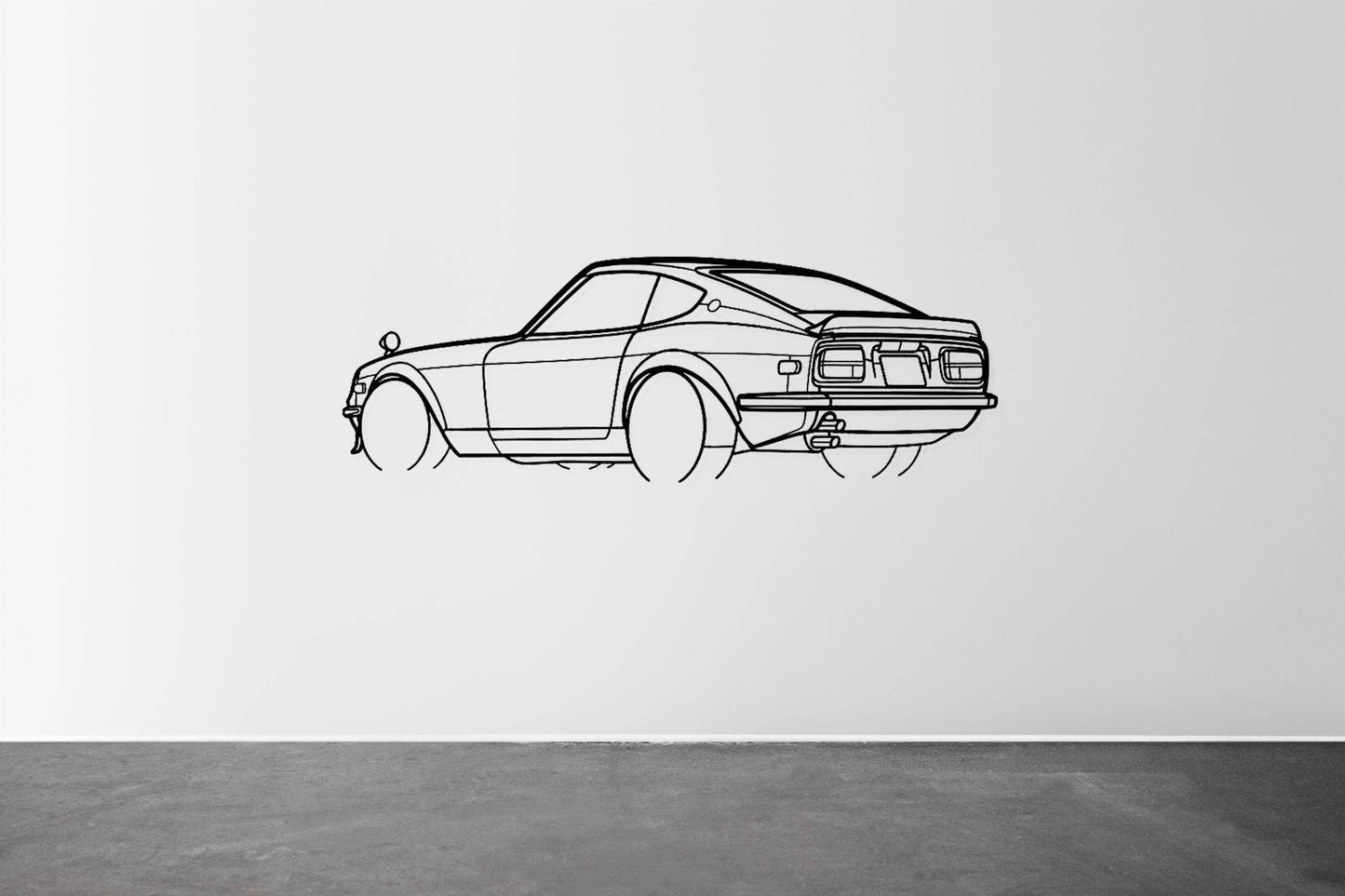 240Z 1972 - Metal Wall Art - Metal Art