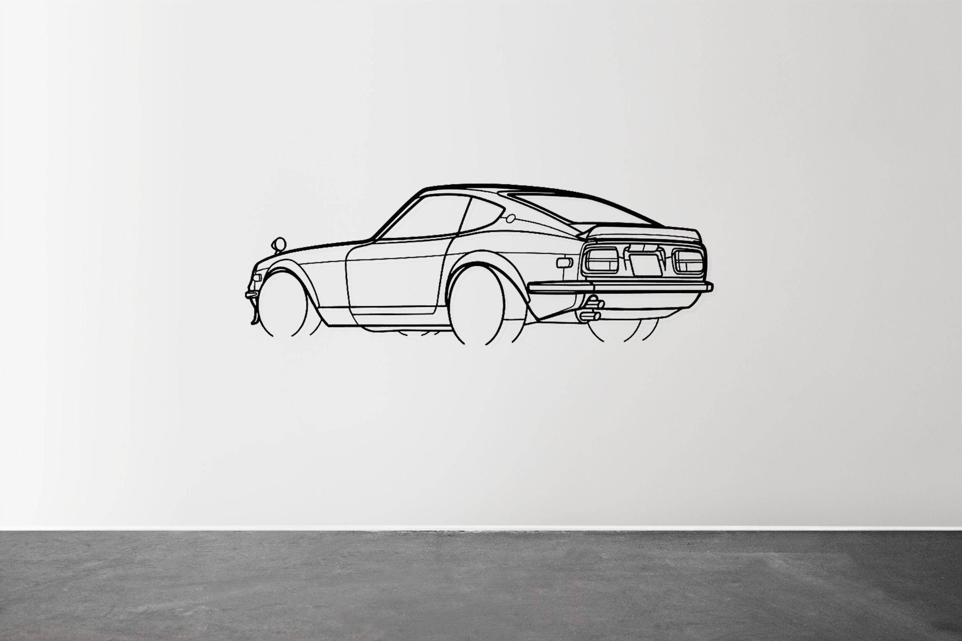 240Z 1972 - Metal Wall Art - Metal Art