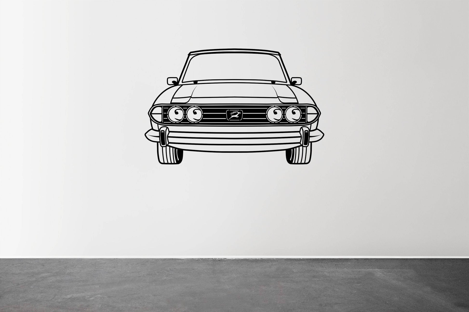 Triumph Stag Front - Metal Wall Art - Metal Art