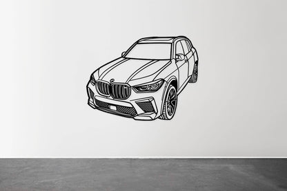 X5 M Perspective - Metal Wall Art - Metal Art