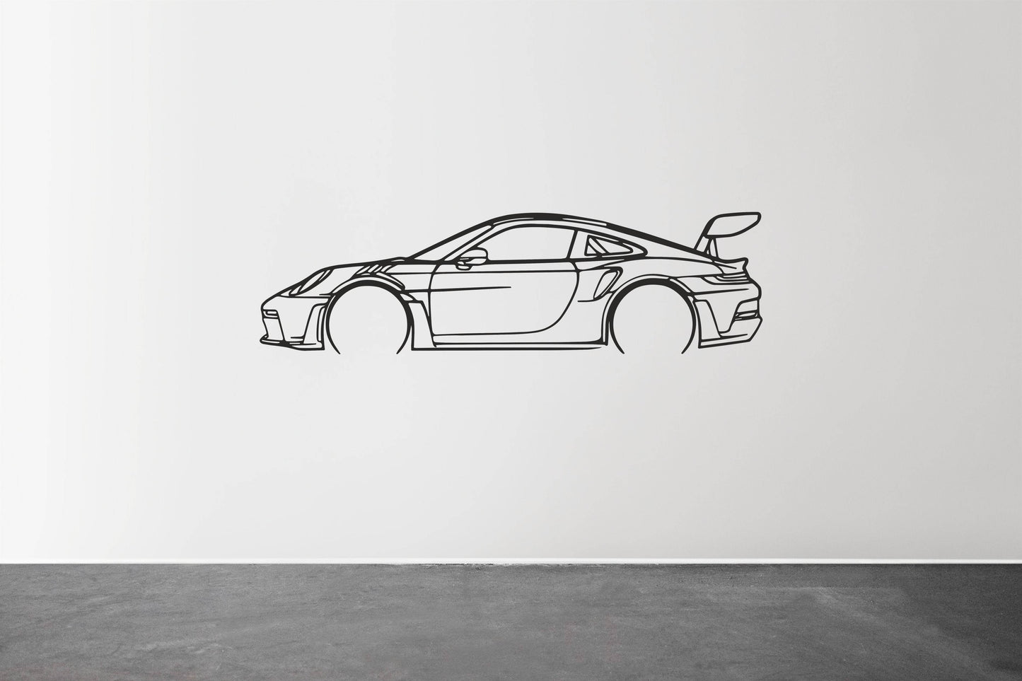 911 GT3 RS 992 - Metal Wall Art - Metal Art