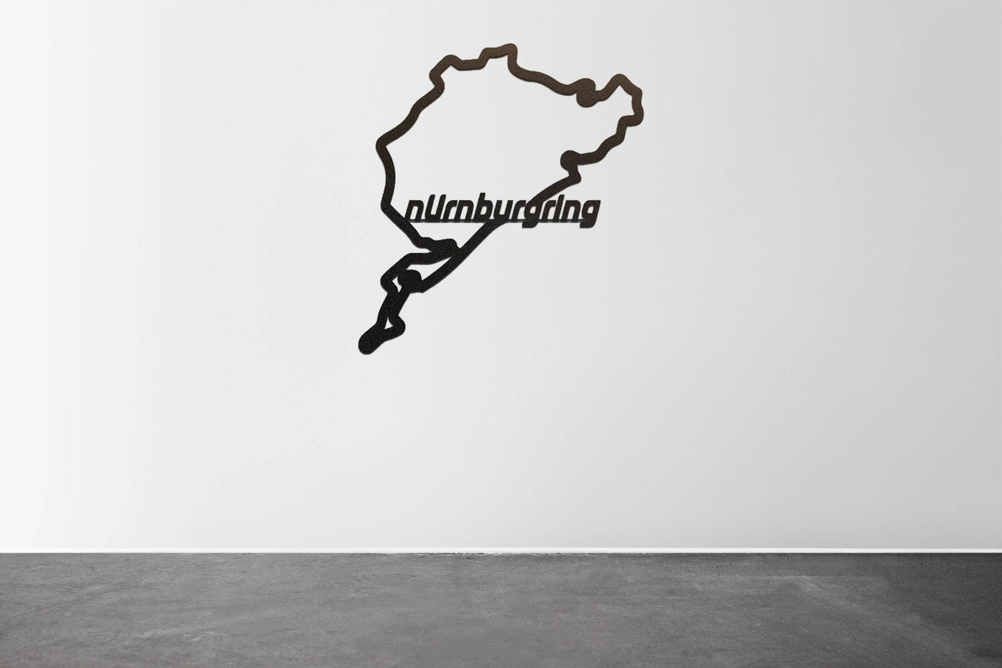 Nurburgring Metal Circuit - Metal Wall Art - Metal Art