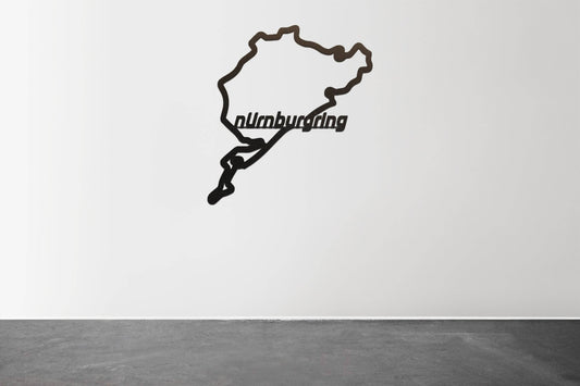 Nurburgring Metal Circuit - Metal Wall Art - Metal Art