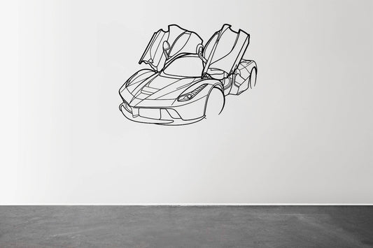 La Angle - Metal Wall Art - Metal Art