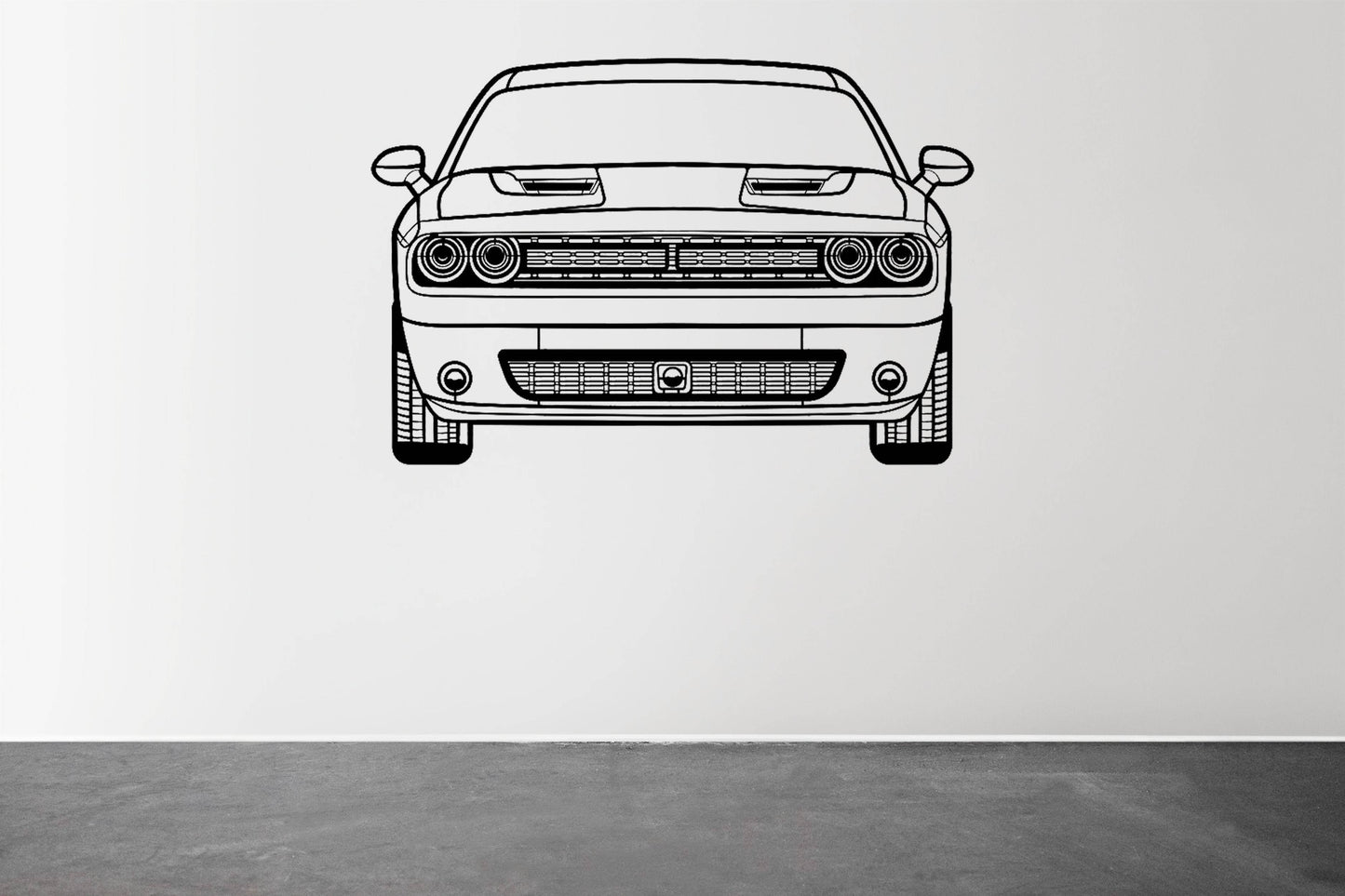 Challenger Front - Metal Wall Art - Metal Art