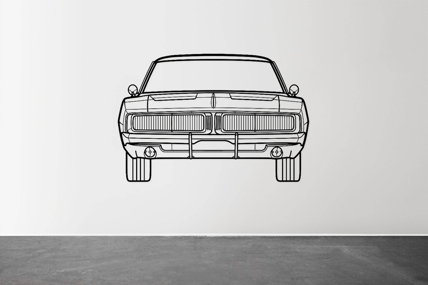 Charger 1969 - Metal Wall Art - Metal Art