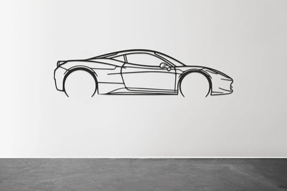458 Italia - Metal Wall Art - Metal Art