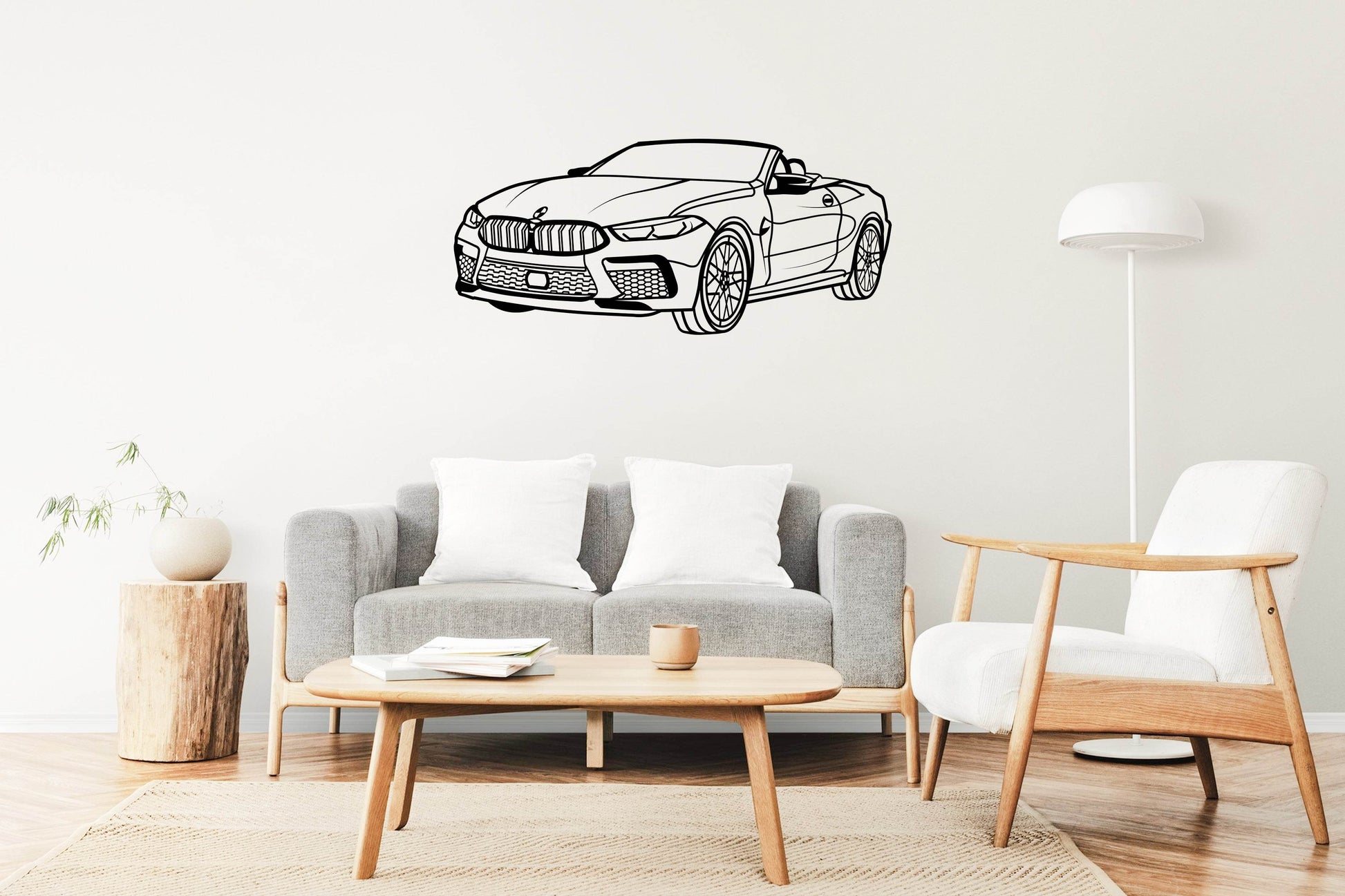 M8 Cabriolet - Metal Wall Art - Metal Art
