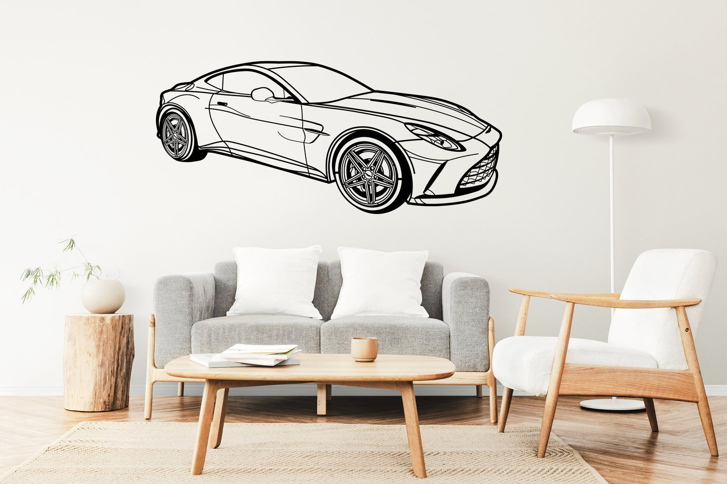 Aston Martin Vantage - Metal Wall Art