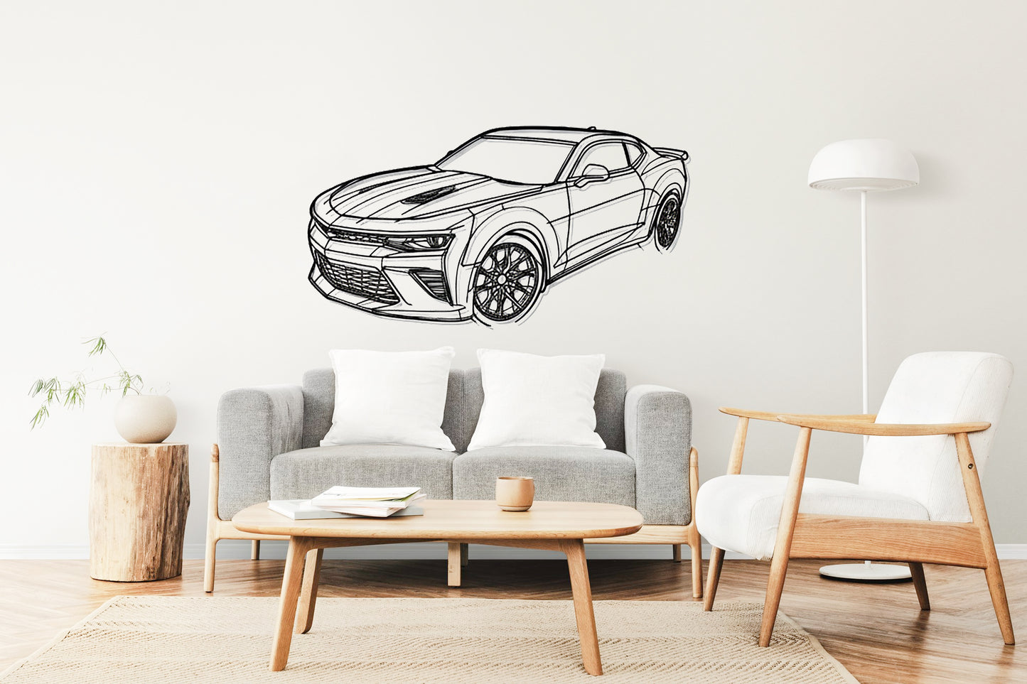 Camaro SS 2016 - Metal Wall Art