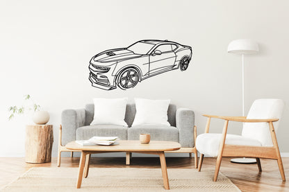 Camaro 1LE 2019 - Metal Wall Art