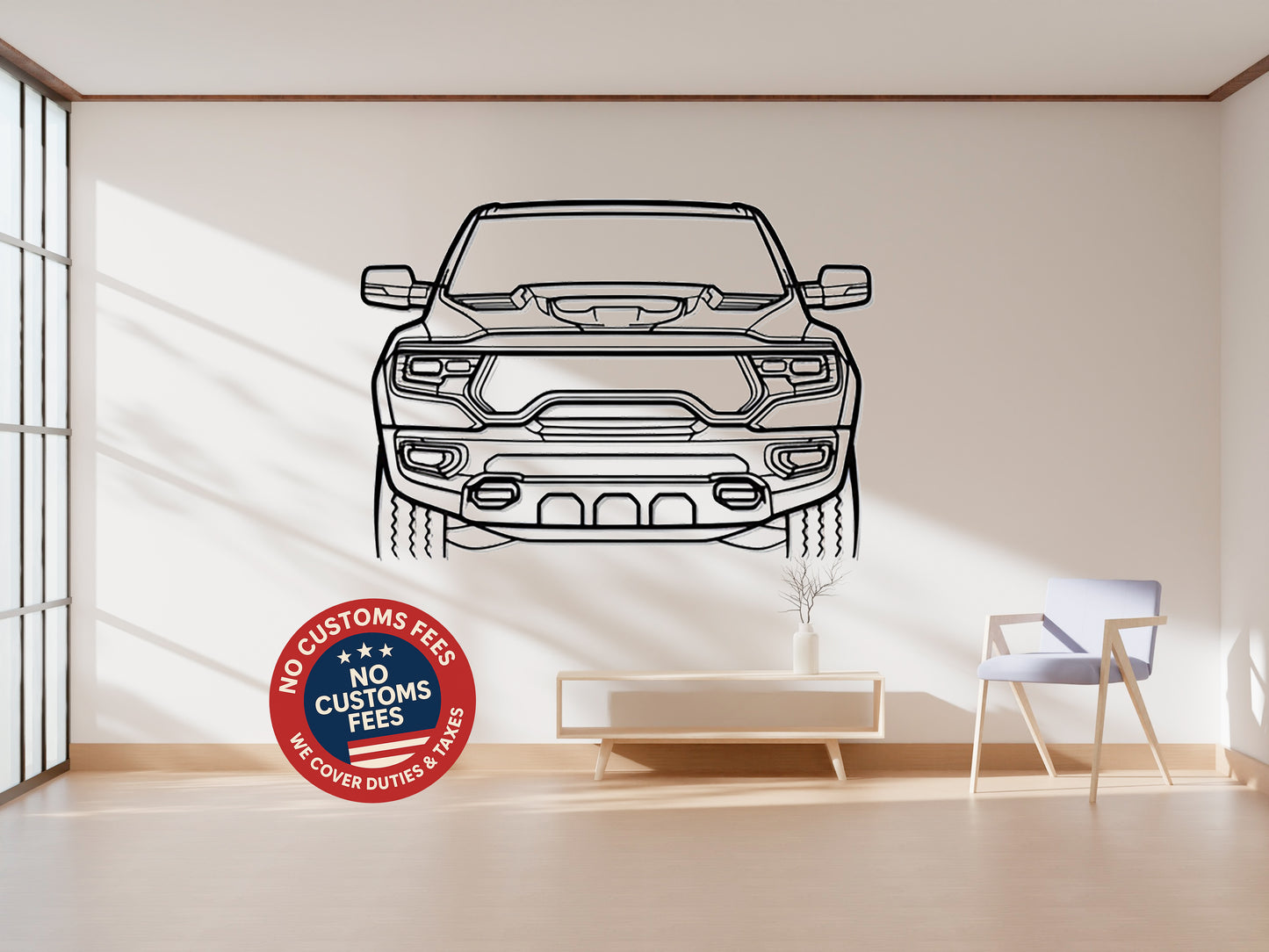 Ram TRX 2021 - Metal Wall Art