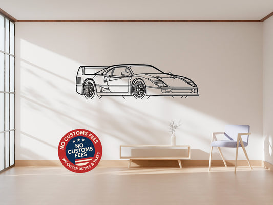 F40 - Metal Wall Art