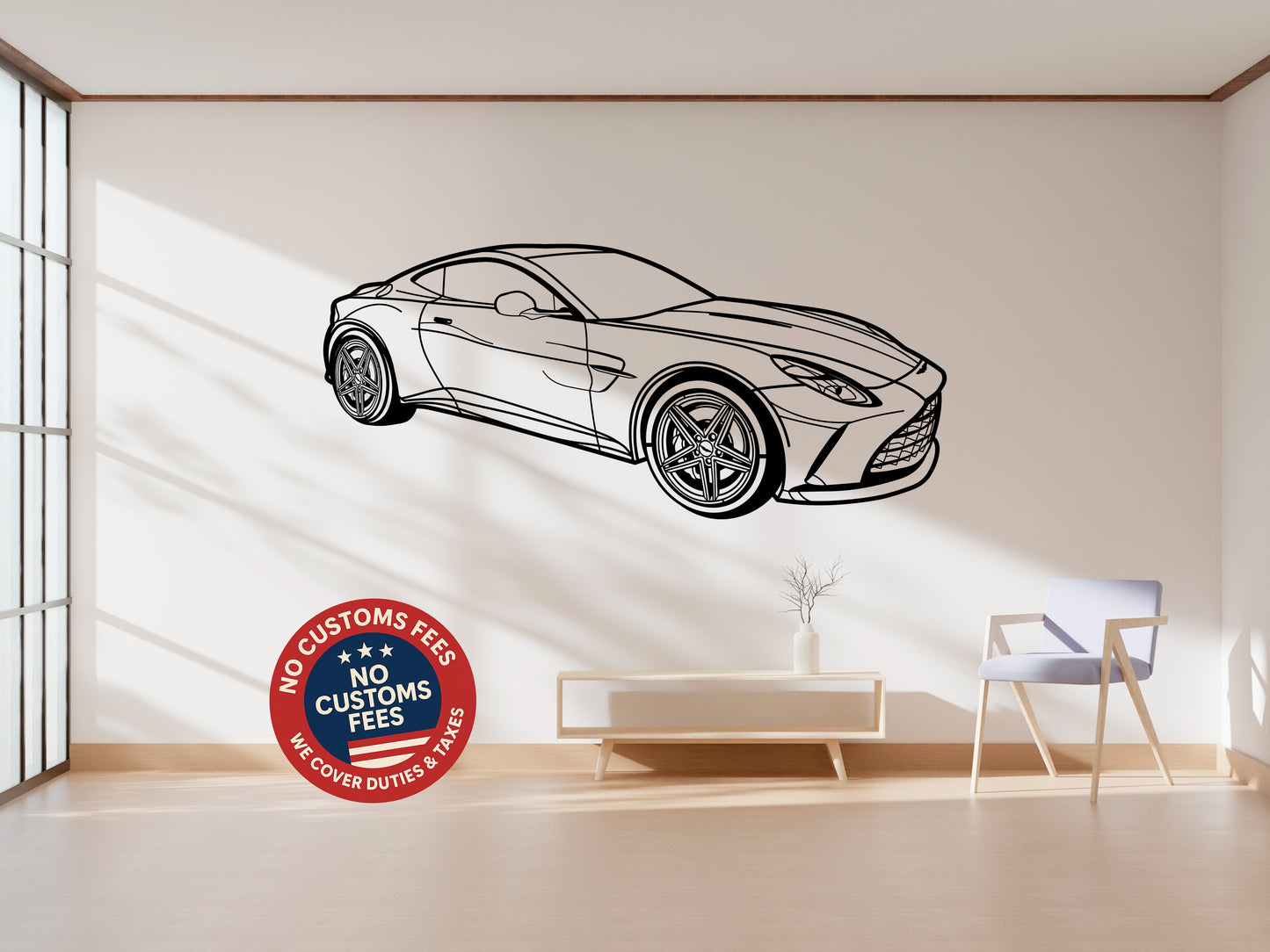 Aston Martin Vantage - Metal Wall Art
