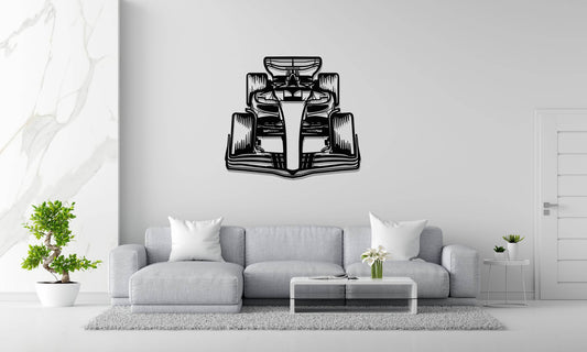 Formula 1 Race Car - Metal Wall Art - Metal Art