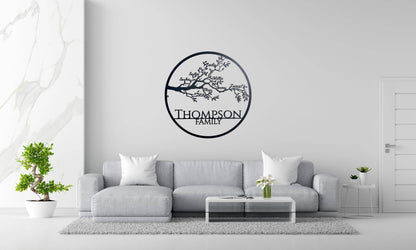 Custom Family Tree of Life - Metal Wall Art - Metal Art
