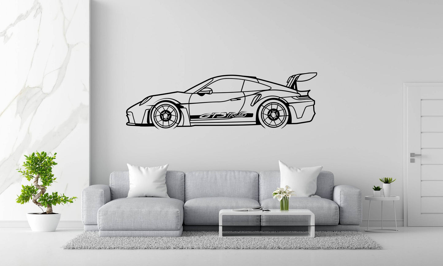 911 GT3 RS - Metal Wall Art - Metal Art