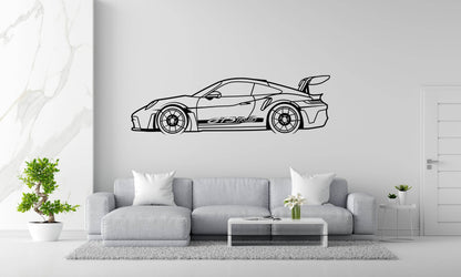 911 GT3 RS - Metal Wall Art - Metal Art