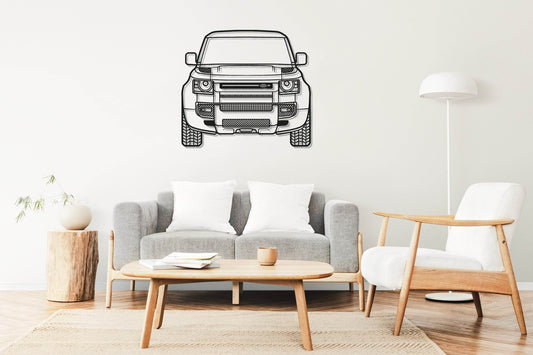 Defender Front - Metal Wall Art - Metal Art