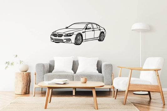 M6 Gran Coupe - Metal Wall Art - Metal Art