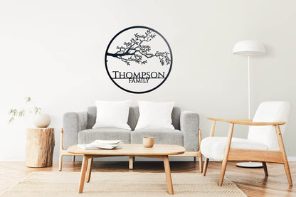 Custom Family Tree of Life - Metal Wall Art - Metal Art