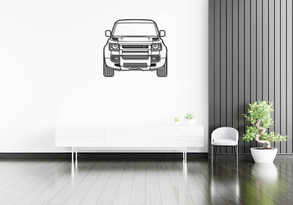 Defender Front - Metal Wall Art - Metal Art