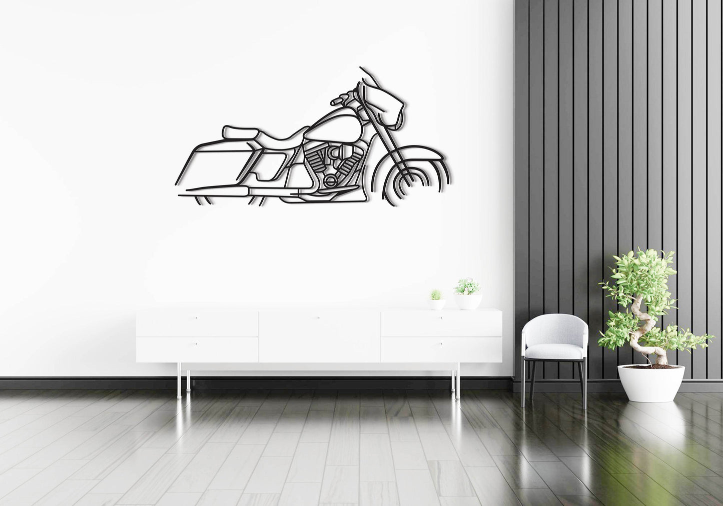 Street Glide - Metal Wall Art - Metal Art