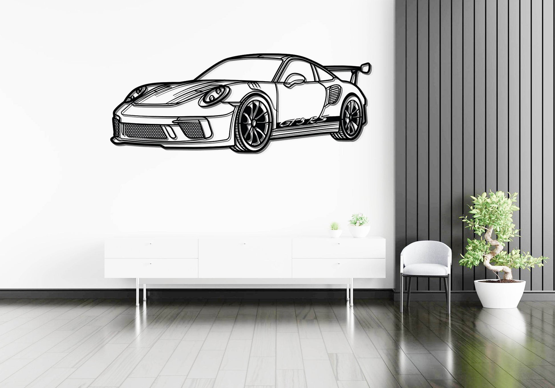911 GT3 RS - Metal Wall Art - Metal Art