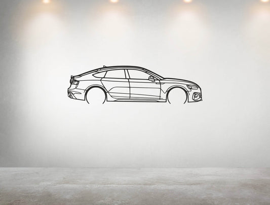 RS5 Sportback - Metal Wall Art - Metal Art
