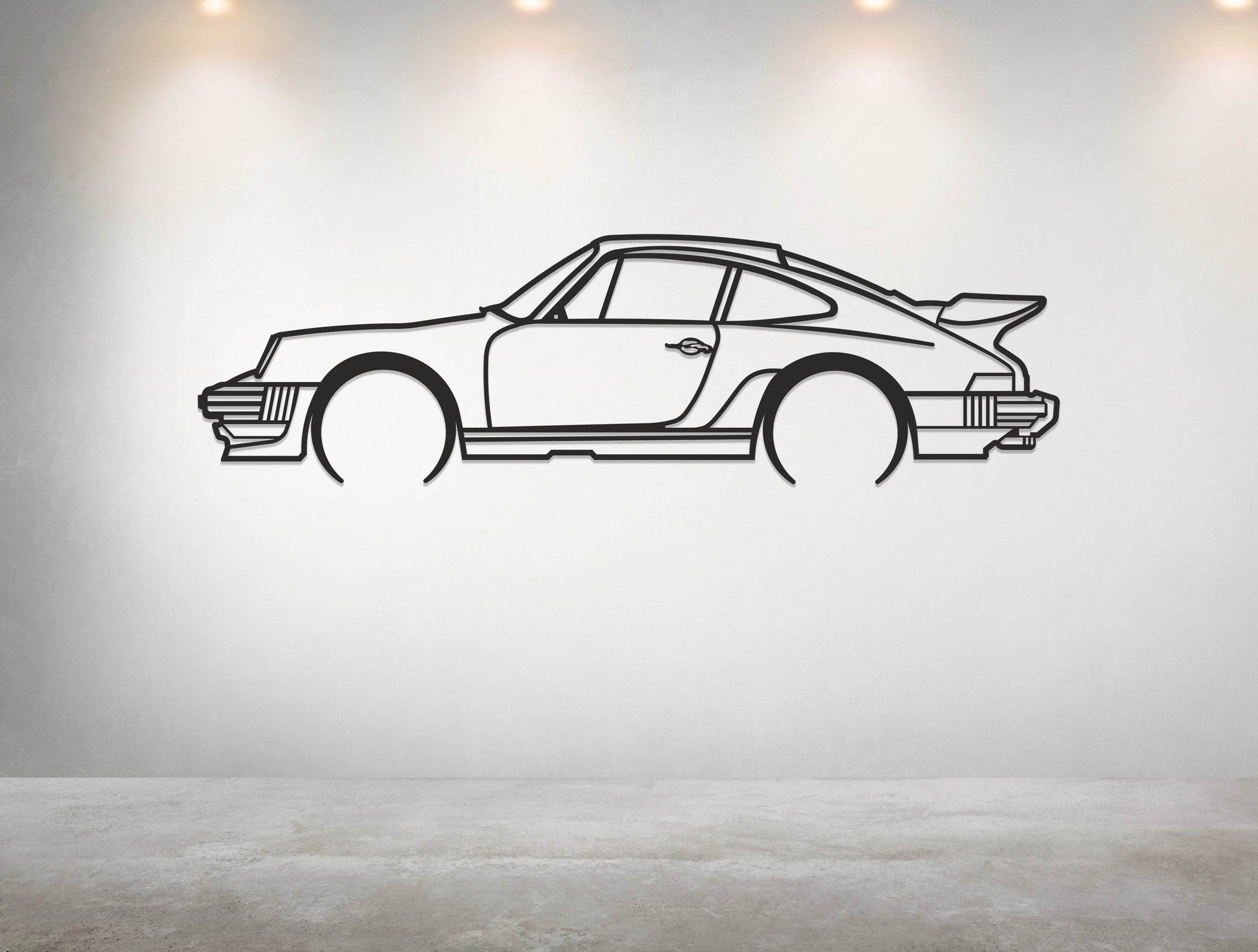 911 Turbo - Metal Wall Art - Metal Art