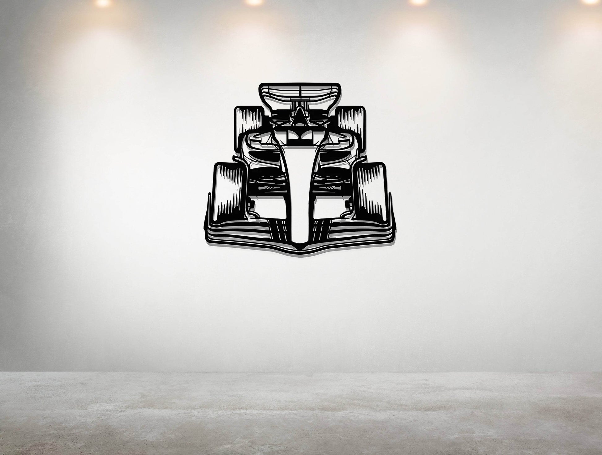 Formula 1 Race Car - Metal Wall Art - Metal Art