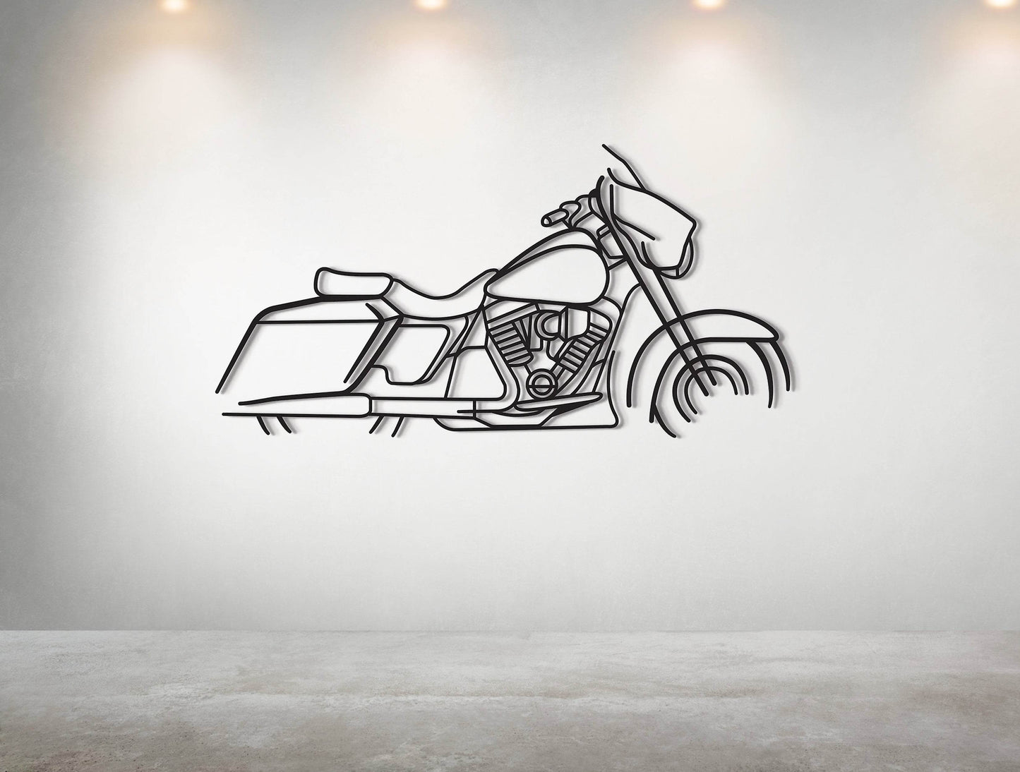 Street Glide - Metal Wall Art - Metal Art