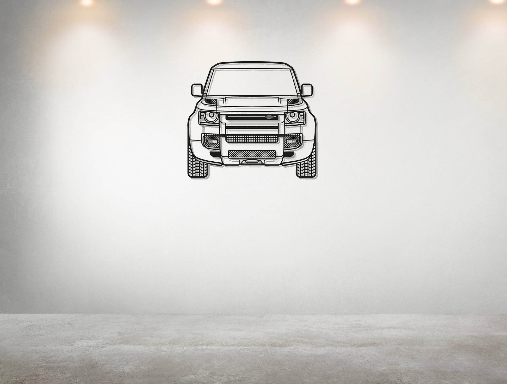 Defender Front - Metal Wall Art - Metal Art