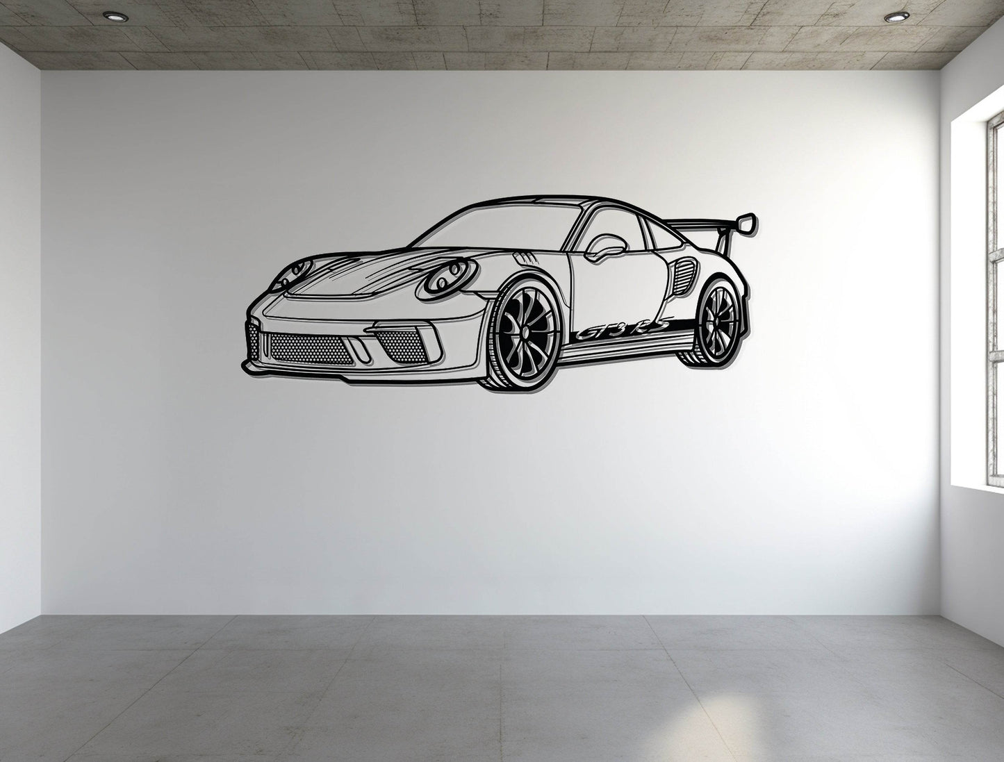 911 GT3 RS - Metal Wall Art - Metal Art