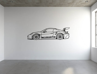 911 GT3 RS - Metal Wall Art - Metal Art